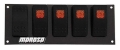 Picture of Moroso Rocker Switch Panel - Flat Surface Mount - LED - 2-488in x 6-695in - Five On-Off Switches