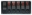 Picture of Moroso Rocker Switch Panel - Dash Mount - LED - 8in x 3-13-32in - Grey-Black Fiber Design