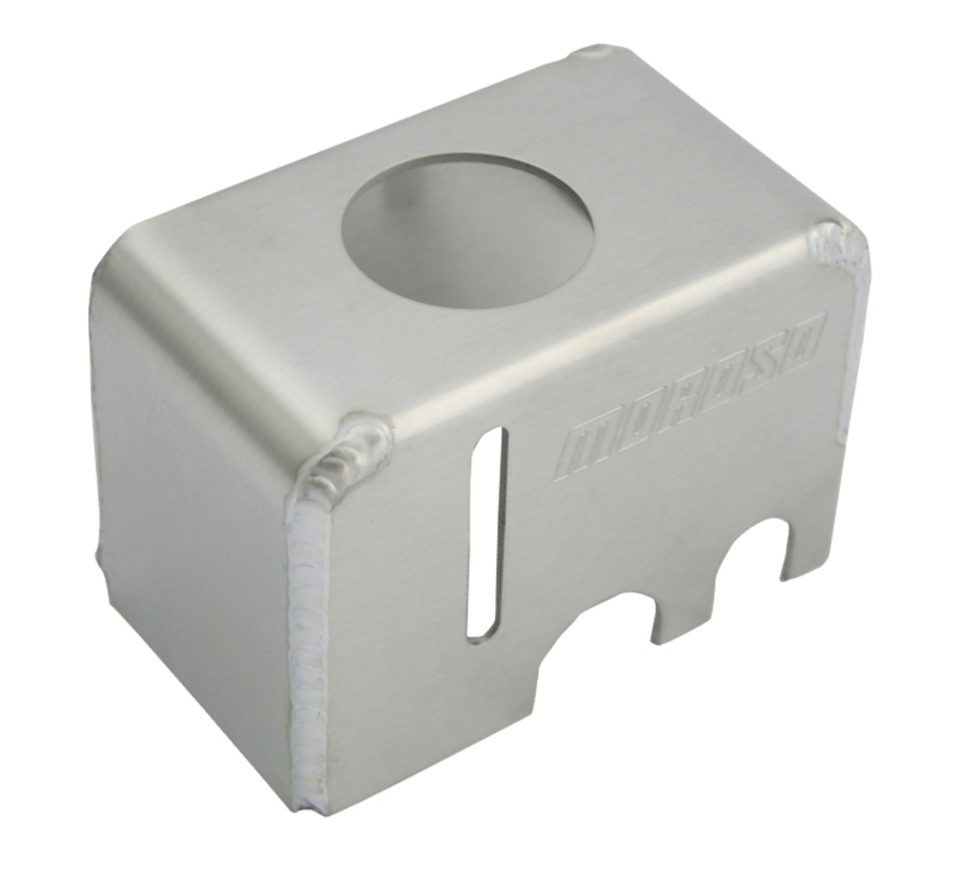 Picture of Moroso Mid 08-14 Ford Mustang Brake Reservoir Cover - Fabricated Aluminum