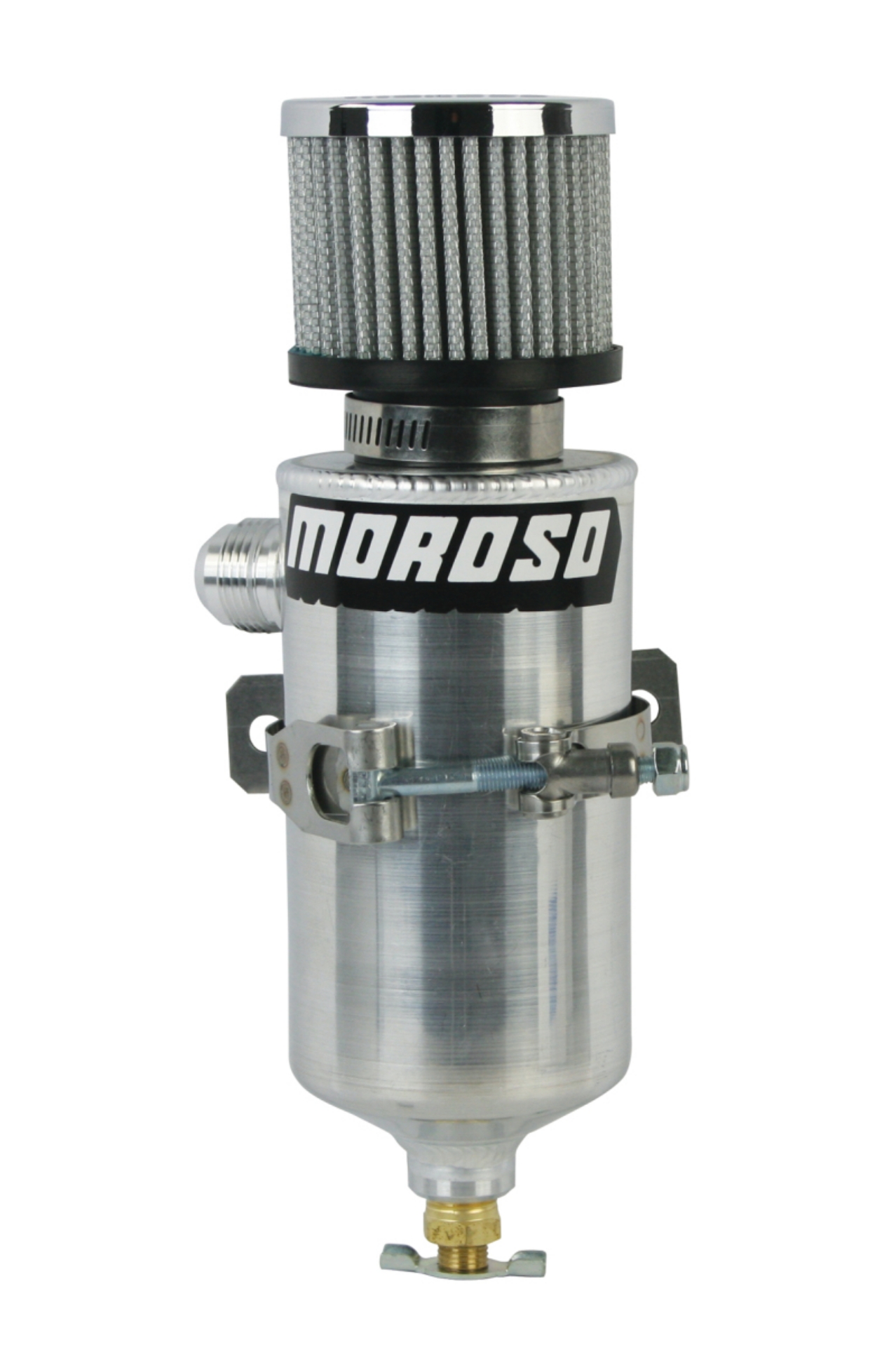 Picture of Moroso Breather Tank-Catch Can -12An Male Fitting - Aluminum