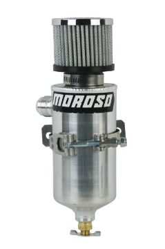 Picture of Moroso Breather Tank-Catch Can -12An Male Fitting - Aluminum