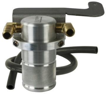 Picture of Moroso 11-14 Ford Mustang GT w-Roush Supercharger Air-Oil Separator Catch Can - Billet Aluminum
