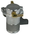 Picture of Moroso 10-15 Chevrolet Camaro SS w-Edelbrock S-C- Air-Oil Separator Catch Can - Billet Aluminum