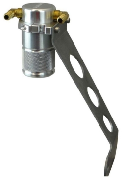 Picture of Moroso 05-13 Chevrolet Corvette-06-13 ZO6 Air-Oil Separator Catch Can - Small Body - Billet Aluminum