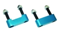 Picture of Moroso Ford w-9in Ring Gear U-Joint Girdle - Light Blue Anodized - Set