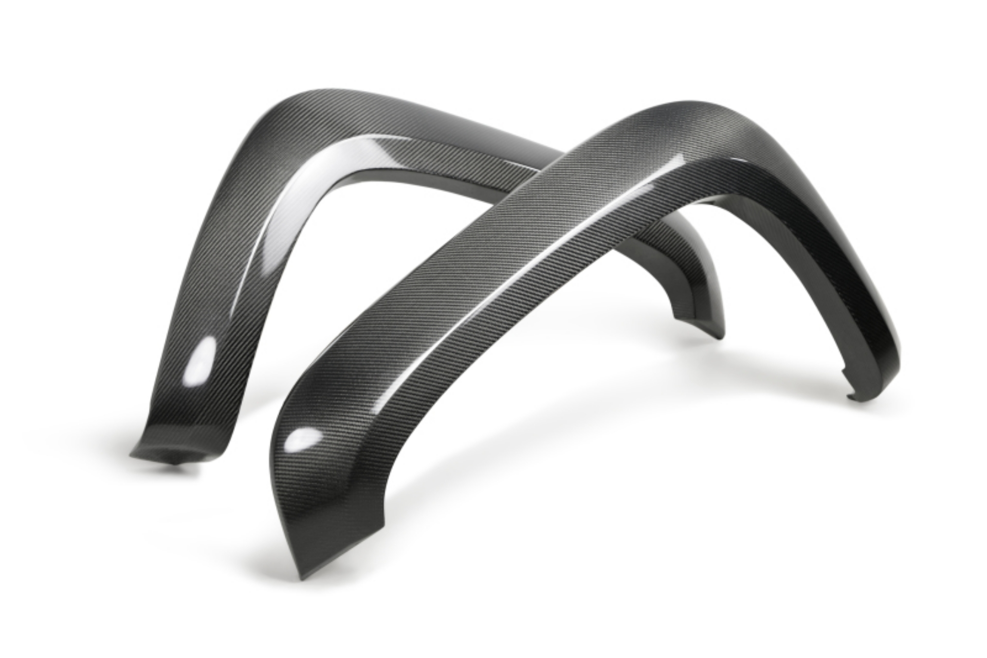 Picture of Anderson Composites 17-19 Chevy Colorado ZR2 Front Carbon Fiber Fender Flares Pair