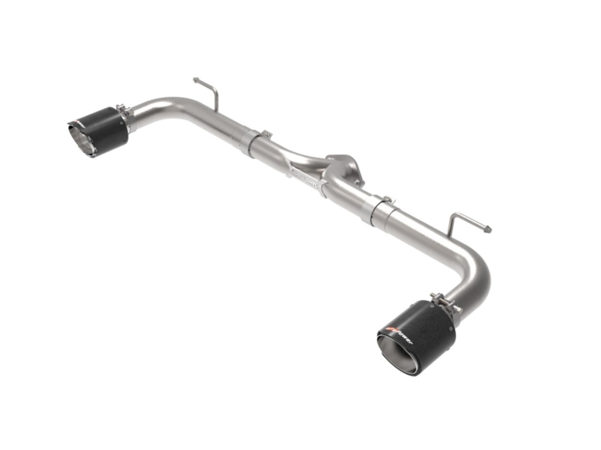 Picture of aFe Takeda 2-1-2in 304 SS Axle-Back Exhaust w- Carbon Fiber Tips 14-18 Mazda 3 L4 2-0L-2-5L