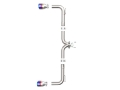 Picture of aFe Takeda 2-1-2in 304 SS Axle-Back Exhaust w- Blue Flame Tips 14-18 Mazda 3 L4 2-0L-2-5L