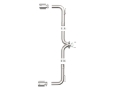 Picture of aFe Takeda 2-1-2in 304 SS Axle-Back Exhaust w- Polished Tips 14-18 Mazda 3 L4 2-0L-2-5L