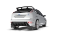 Picture of Rally Armor 09-11 Ford Focus MK2 RS Black UR Mud Flap White Logo