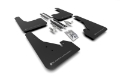 Picture of Rally Armor 18-25 Toyota Corolla Hatchback Black UR Mud Flap Silver Logo