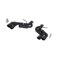 Picture of MBRP 16-19 Chevy Camaro V8 6-2L 6spd 3in Black Race Dual Axle Back w- 4-5in Quad Dual Wall Tips