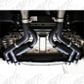 Picture of MBRP 16-19 Chevy Camaro V8 6-2L 6spd 3in Black Race Dual Axle Back w- 4-5in Quad Dual Wall Tips