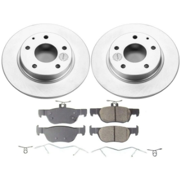 Picture of Power Stop 2019 Mazda 3 Rear Z17 Evolution Geomet Coated Brake Kit