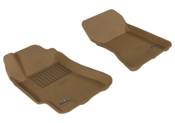 Picture of 3D MAXpider 2002-2007 Subaru Impreza Kagu 1st Row Floormat - Tan