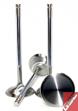 Picture of GSC P-D Subaru EJ205-EJ207-EJ257 Chrome Polished Exhaust Valve - 33mm Head +1mm - Set of 50