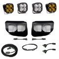 Picture of Baja Designs 2020+ Ford Super Duty Fog Lights FPK Amber SAE-Pro DC Baja Designs w-Upfitter