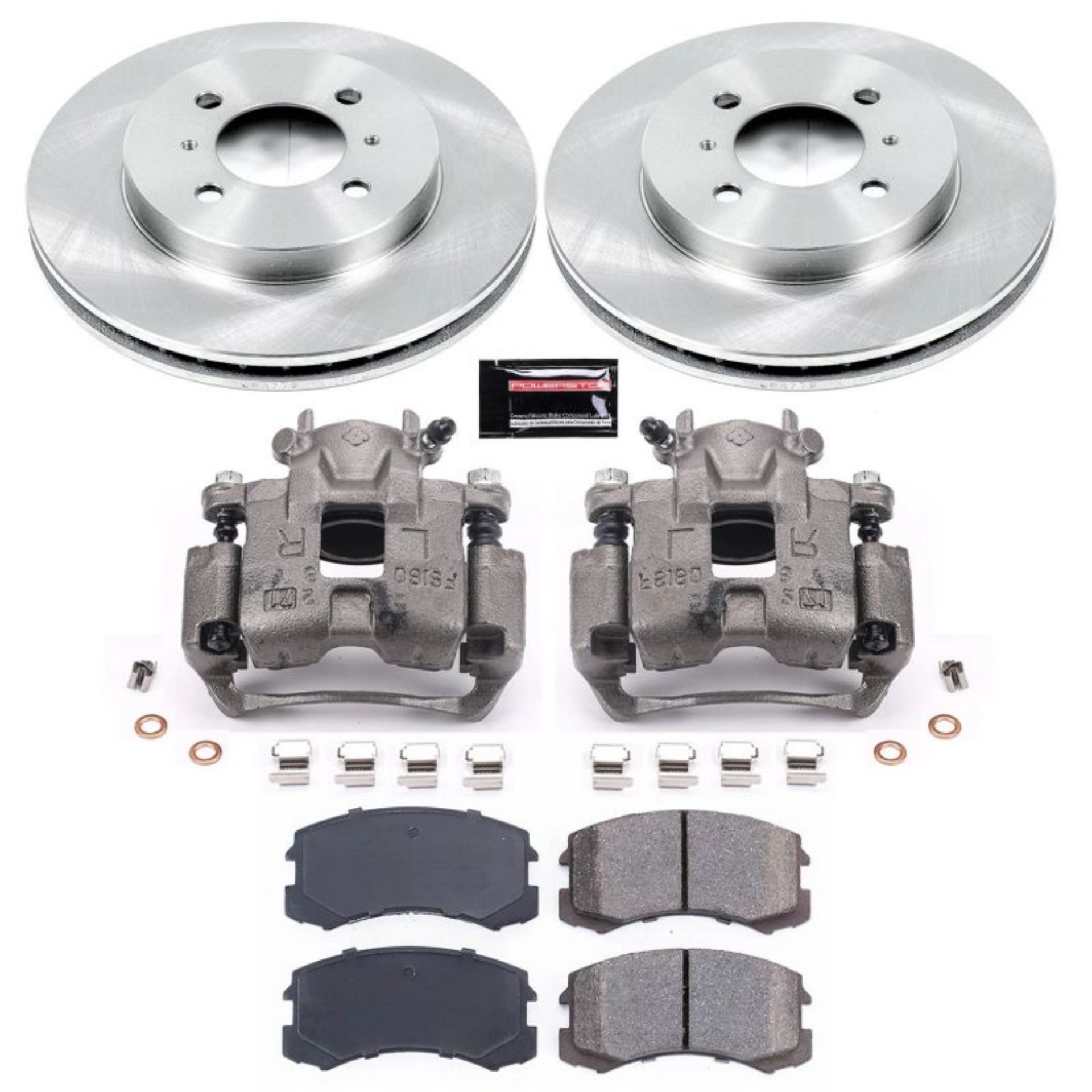 Picture of Power Stop 02-07 Mitsubishi Lancer Front Autospecialty Brake Kit w-Calipers