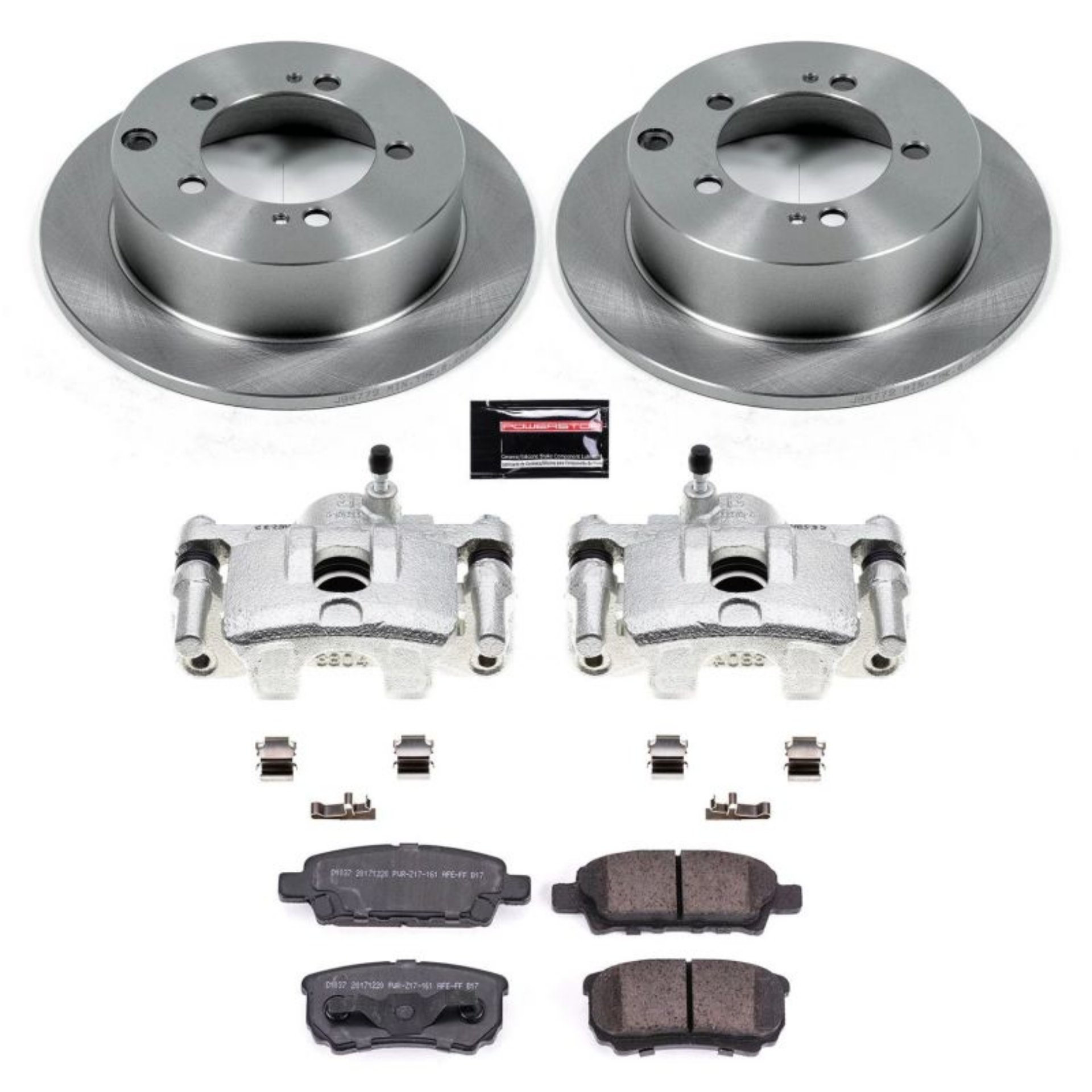 Picture of Power Stop 04-06 Mitsubishi Lancer Rear Autospecialty Brake Kit w-Calipers