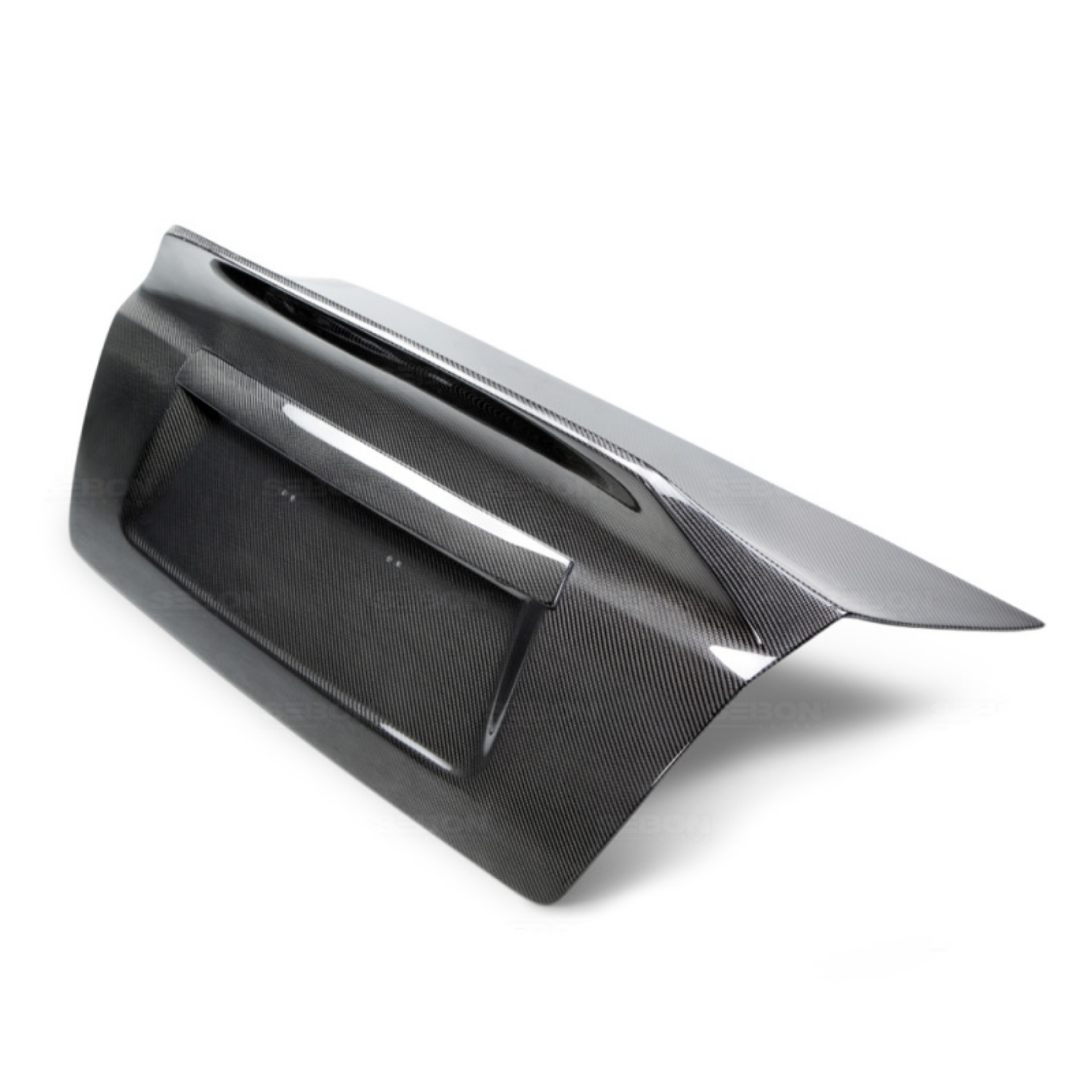 Picture of Seibon 08-14 Subaru Impreza WRX-STi 4dr C-style Carbon Fiber Trunk Lid