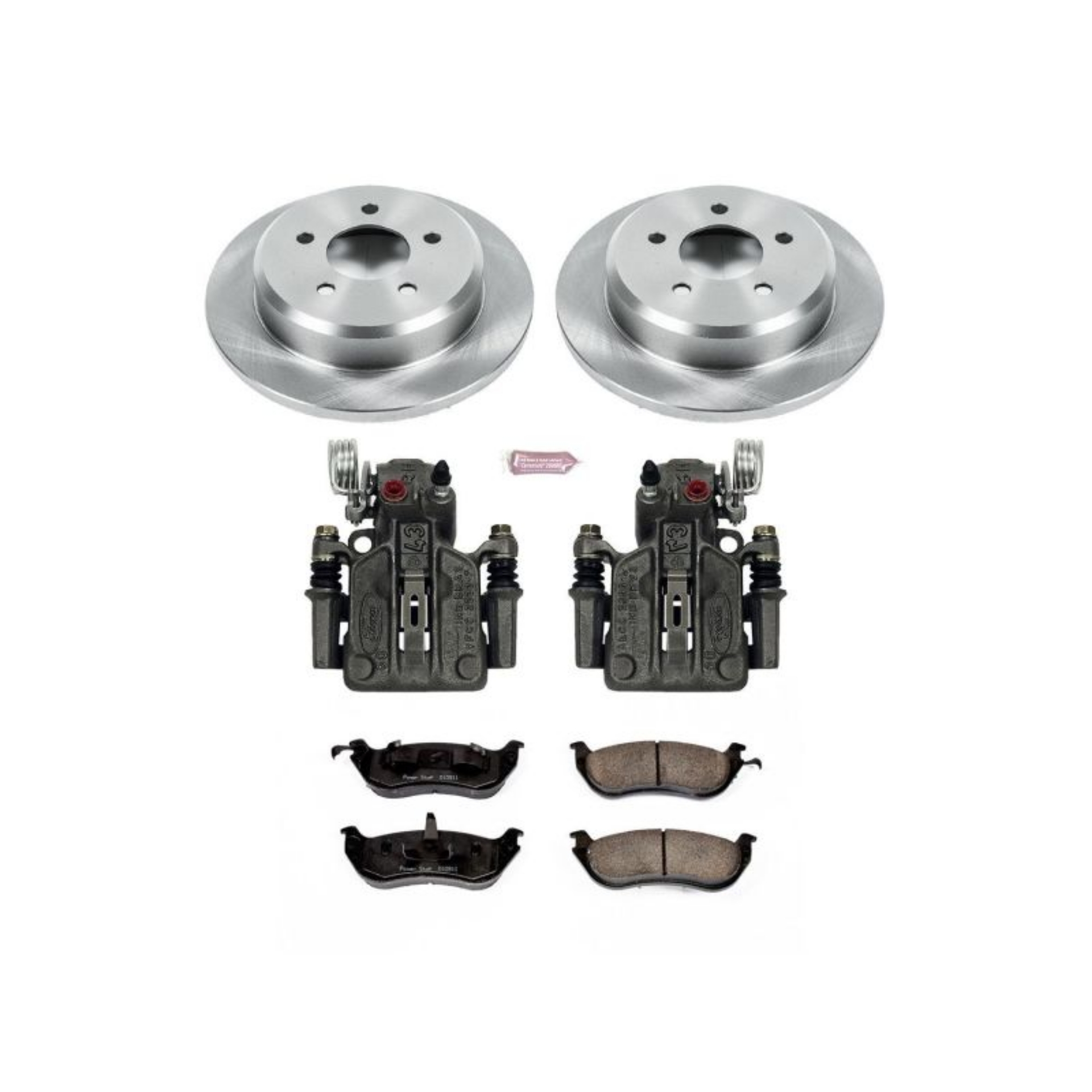 Picture of Power Stop 01-02 Lincoln Town Car Rear Autospecialty Brake Kit w-Calipers