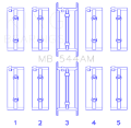 Picture of King Engine Bearings BMW M10B15-18-20 Size STD Performance Main Bearing Set