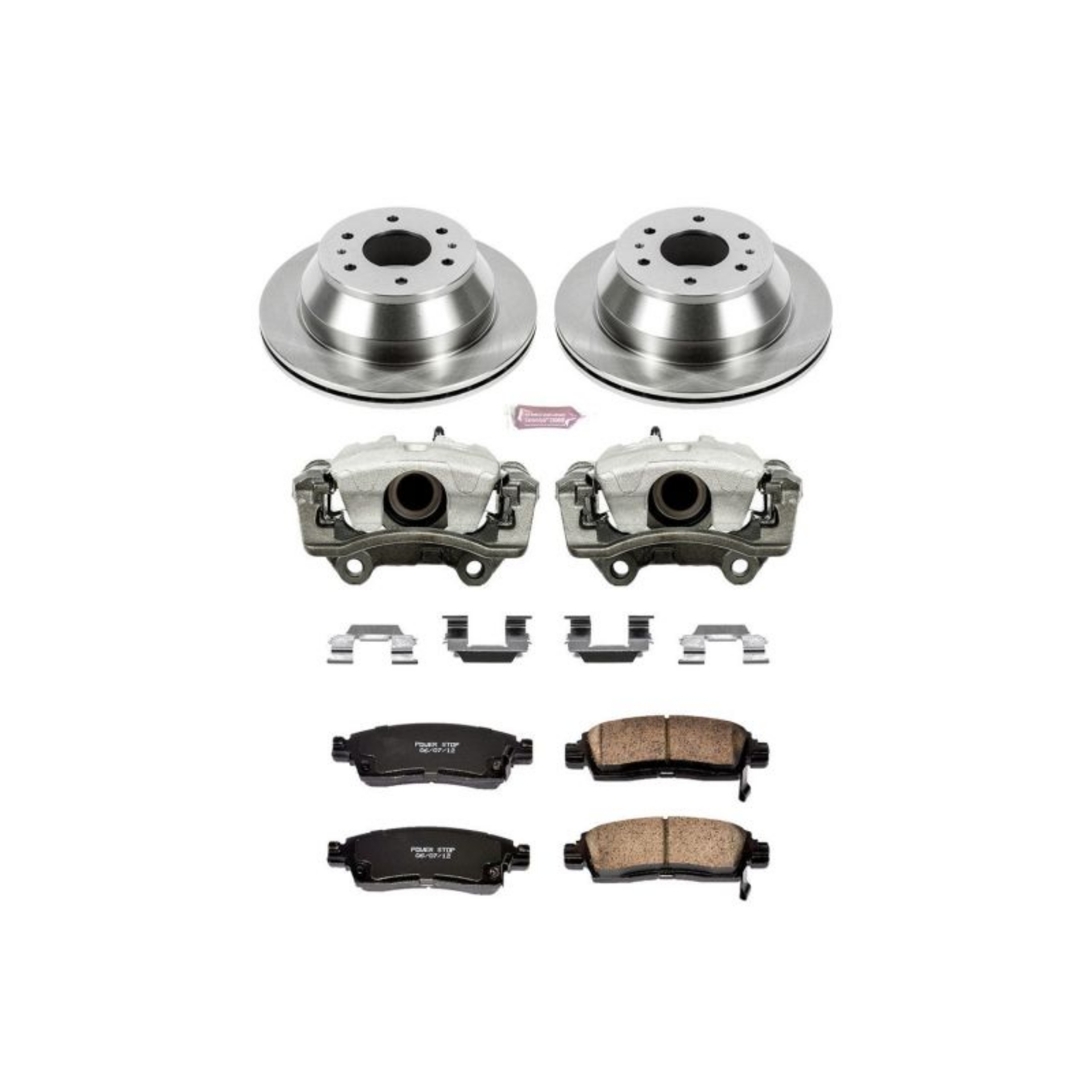 Picture of Power Stop 04-07 Buick Rainier Rear Autospecialty Brake Kit w-Calipers