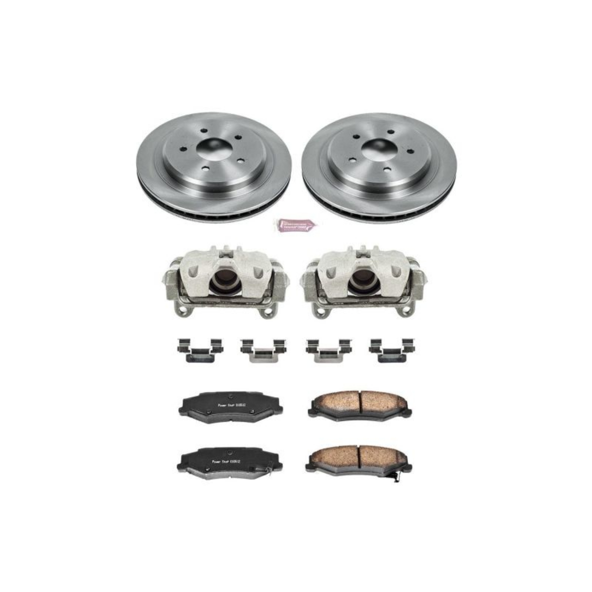 Picture of Power Stop 04-09 Cadillac XLR Rear Autospecialty Brake Kit w-Calipers