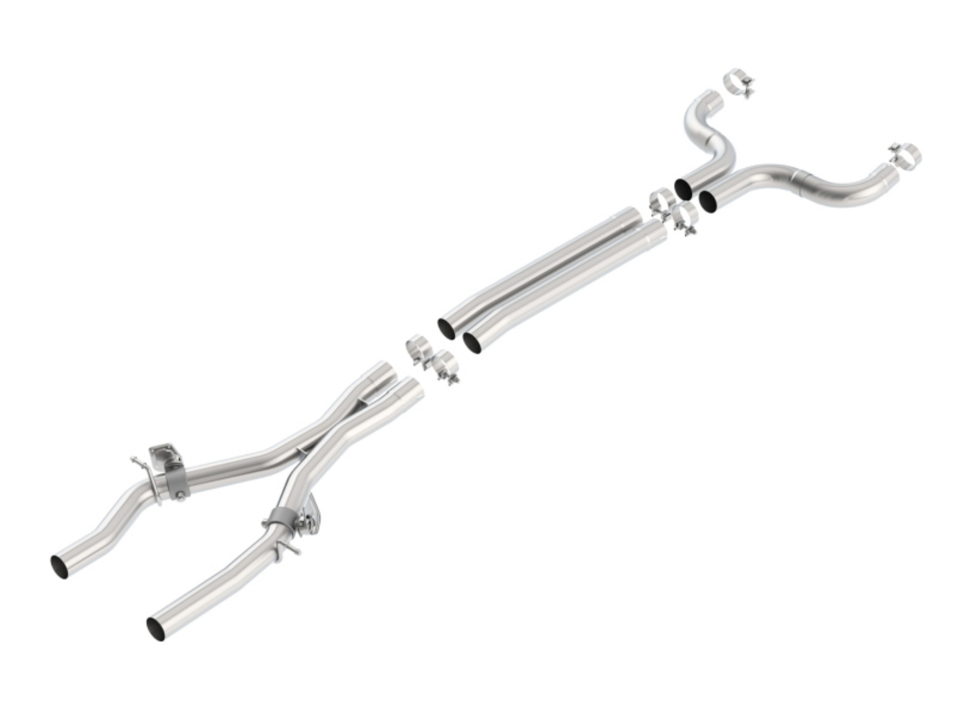 Picture of Borla 2016 Camaro SS 6-2L V8 X-Pipe w- Mid Pipes w- AFM Valves