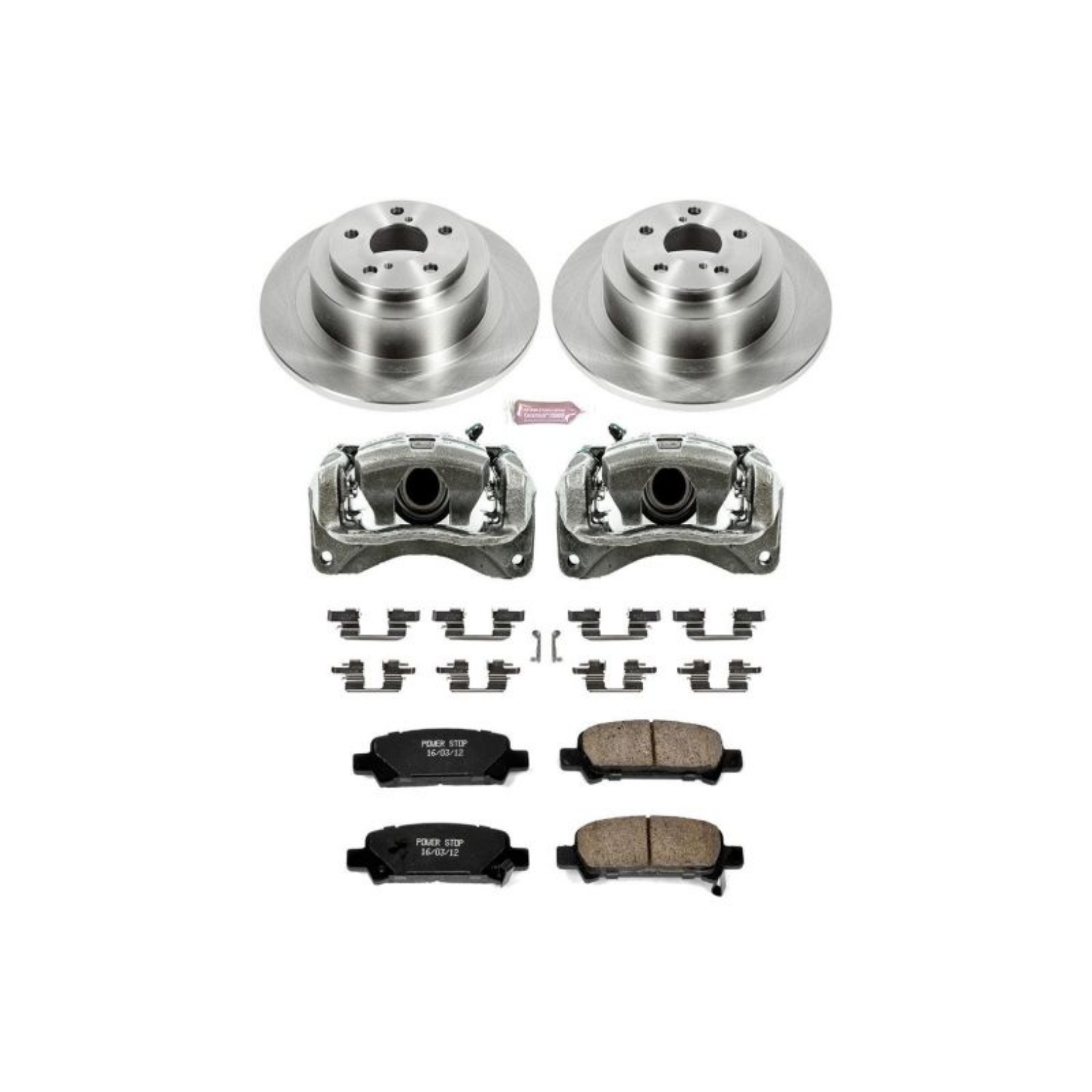 Picture of Power Stop 03-06 Subaru Baja Rear Autospecialty Brake Kit w-Calipers