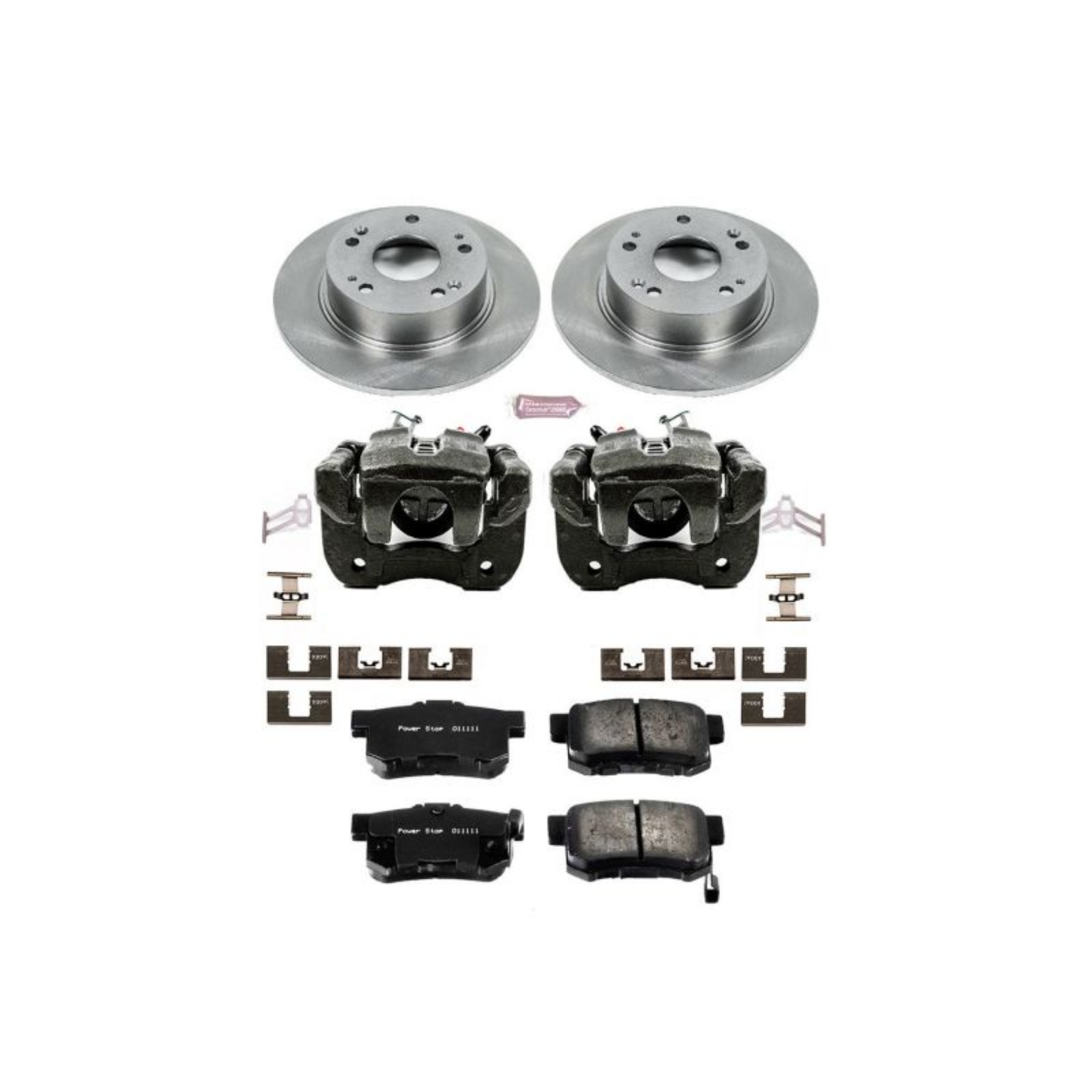 Picture of Power Stop 04-08 Acura TSX Rear Autospecialty Brake Kit w-Calipers