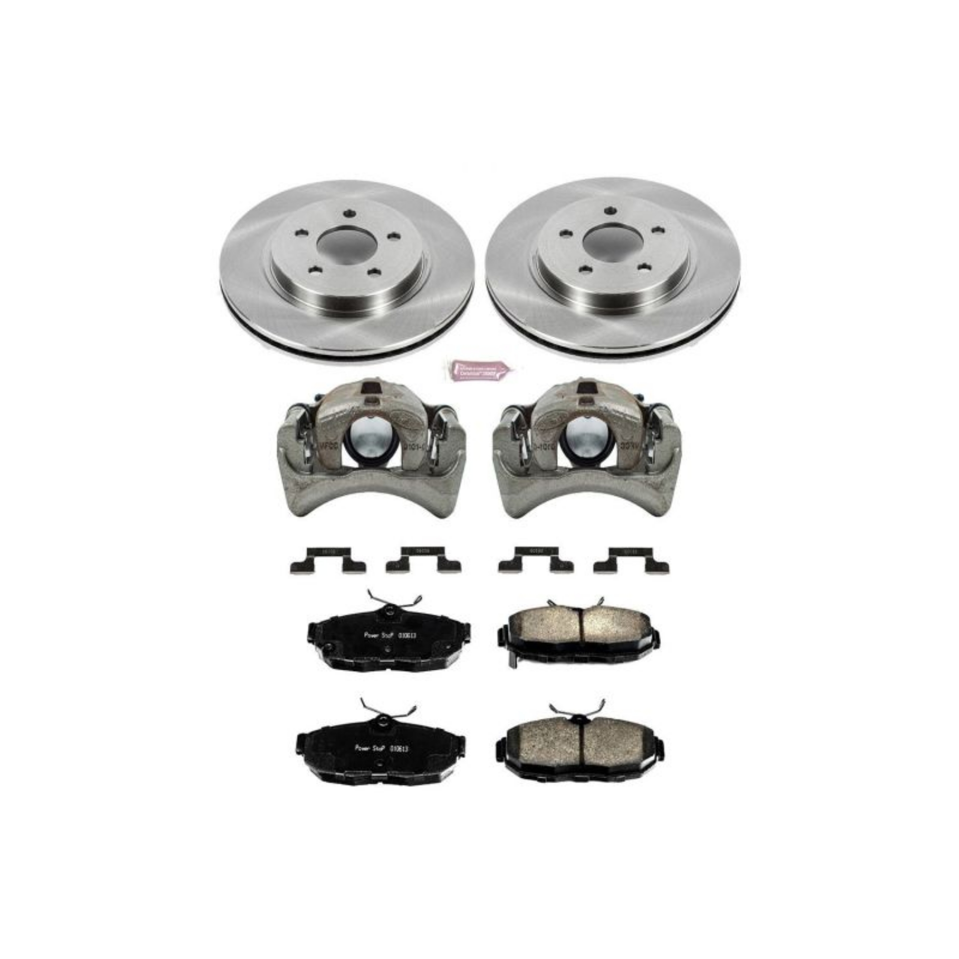 Picture of Power Stop 2012 Ford Mustang Rear Autospecialty Brake Kit w-Calipers