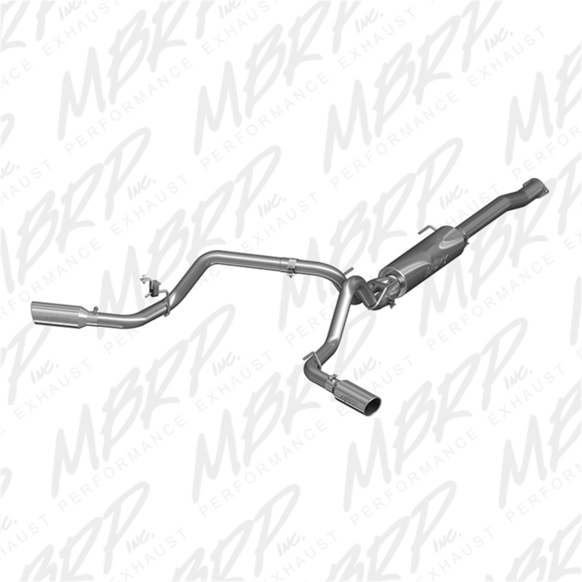 Picture of MBRP 2016 Toyota Tacoma 3-5L EC-CC Cat Back Dual Split Exit T409 Exhaust