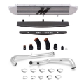 Picture of Mishimoto 2014-2016 Ford Fiesta ST 1-6L Front Mount Intercooler Silver Kit w- Pipes Silver