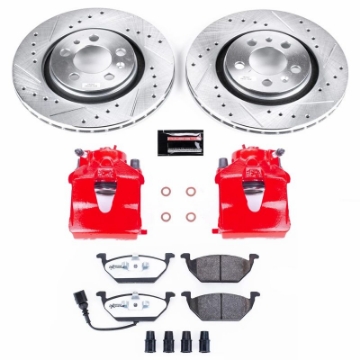 Picture of Power Stop 06-99 Volkswagen Beetle Front Z26 Street Warrior Brake Kit w-Calipers