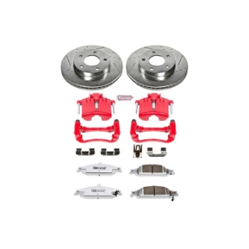 Picture of Power Stop 04-05 Chevrolet Classic Front Z26 Street Warrior Brake Kit w-Calipers