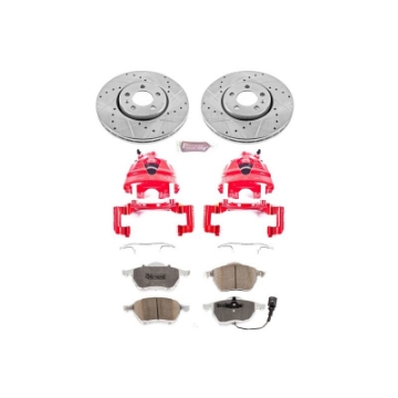 Picture of Power Stop 99-10 Volkswagen Beetle Front Z26 Street Warrior Brake Kit w-Calipers