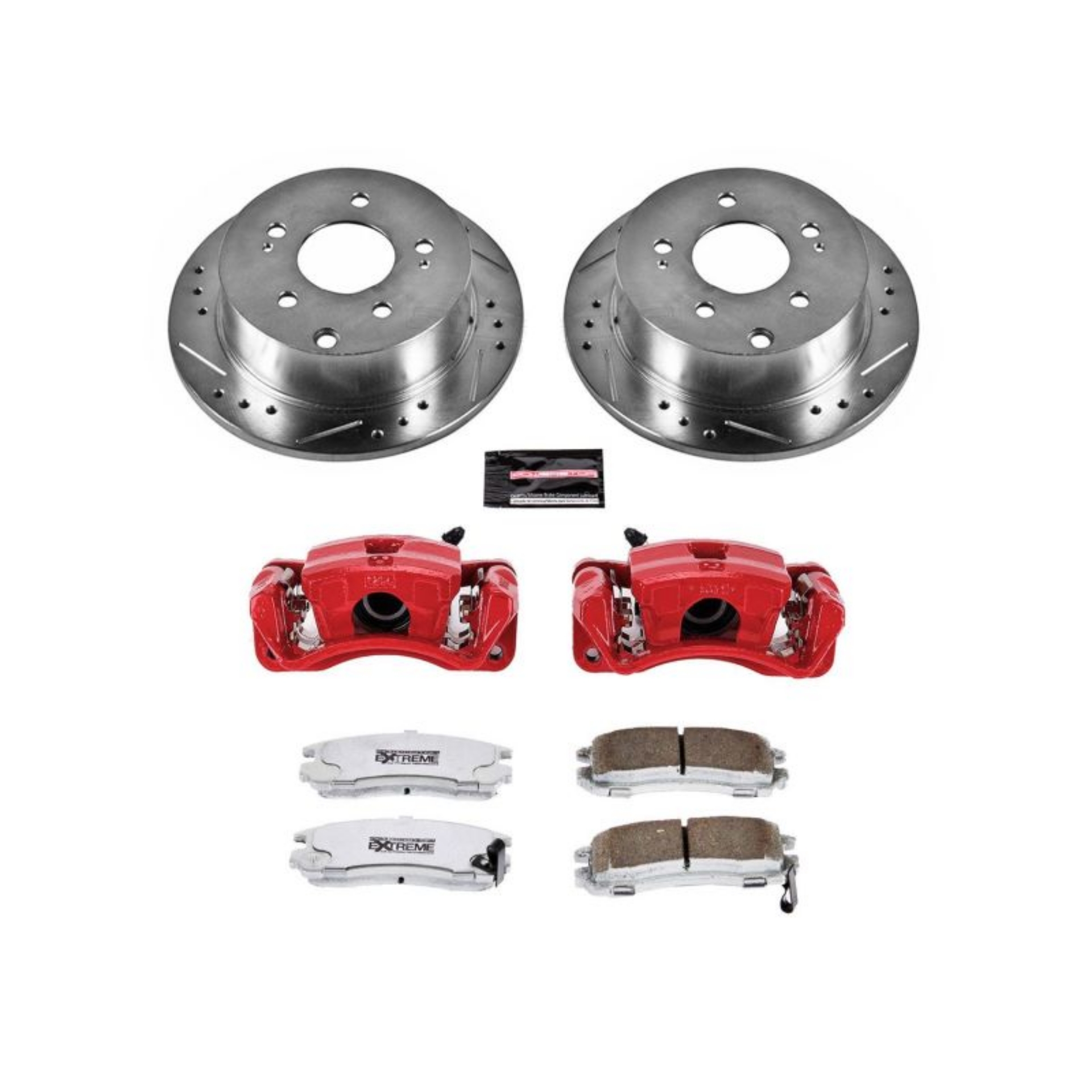 Picture of Power Stop 06-12 Mitsubishi Eclipse Rear Z26 Street Warrior Brake Kit w-Calipers