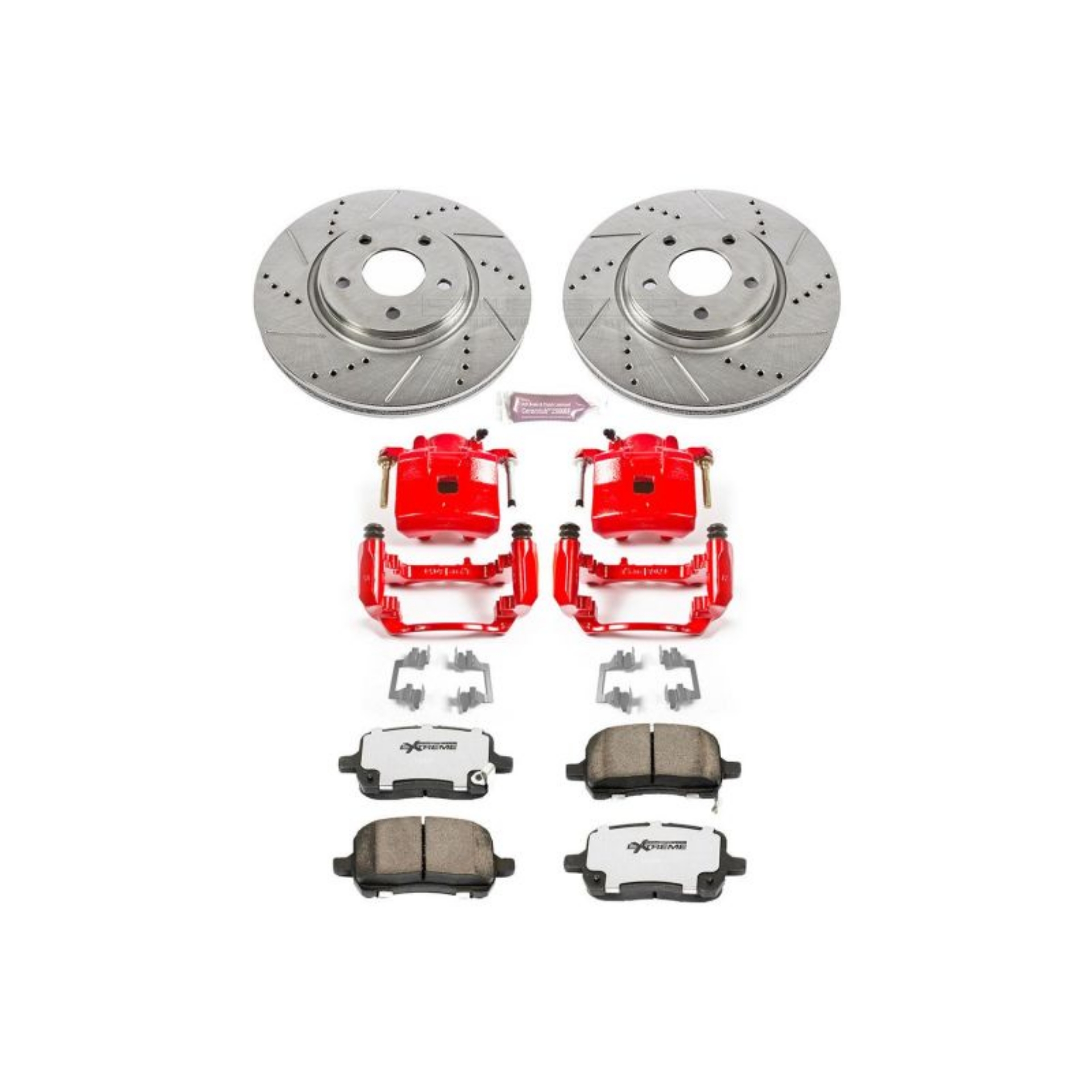 Picture of Power Stop 05-06 Chevrolet Cobalt Front Z26 Street Warrior Brake Kit w-Calipers