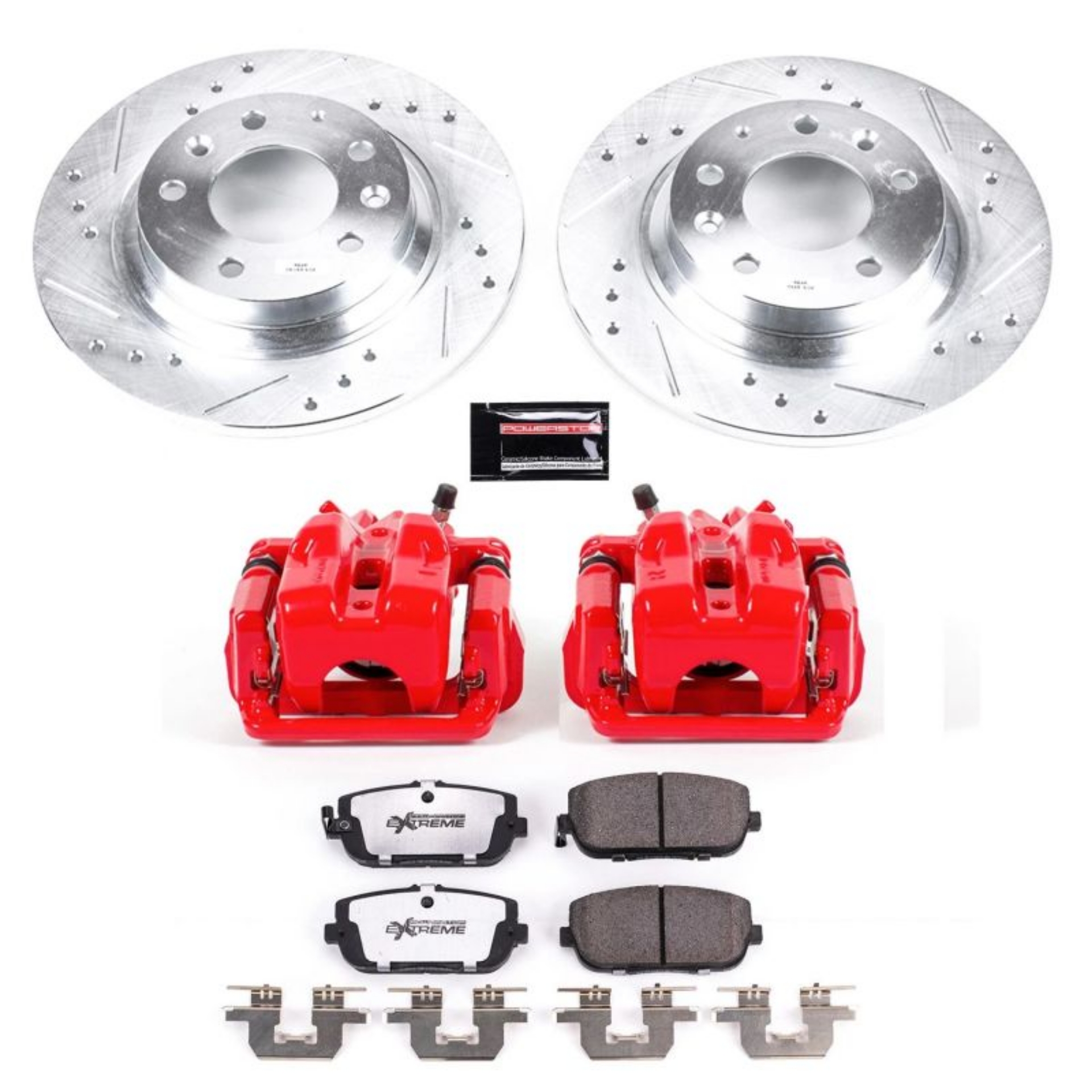 Picture of Power Stop 06-15 Mazda MX-5 Miata Rear Z26 Street Warrior Brake Kit w-Calipers