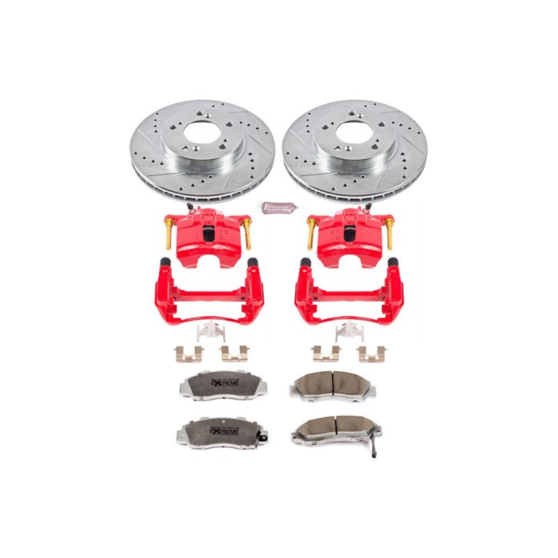 Picture of Power Stop 97-01 Acura Integra Front Z26 Street Warrior Brake Kit w-Calipers