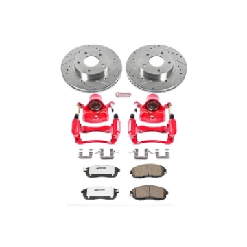 Picture of Power Stop 00-01 Nissan Maxima Front Z26 Street Warrior Brake Kit w-Calipers
