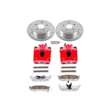 Picture of Power Stop 06-10 Jeep Commander Rear Z26 Street Warrior Brake Kit w-Calipers