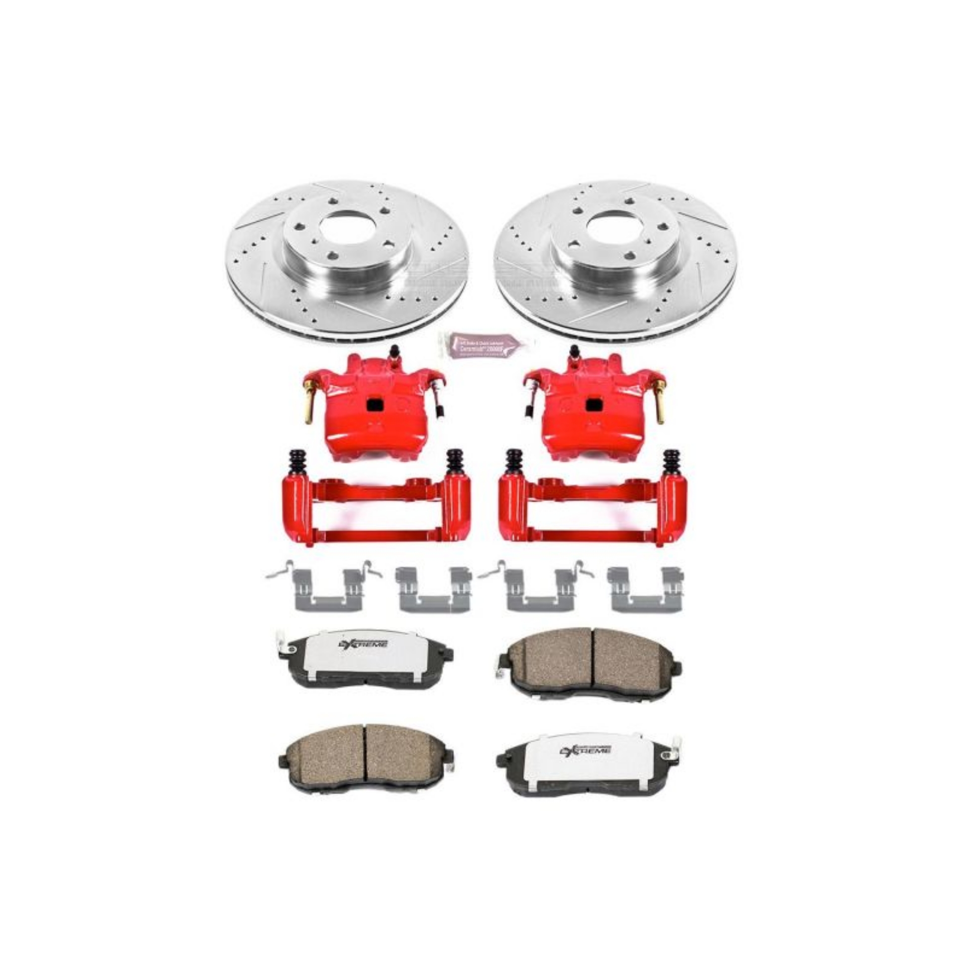 Picture of Power Stop 03-05 Infiniti G35 Front Z26 Street Warrior Brake Kit w-Calipers