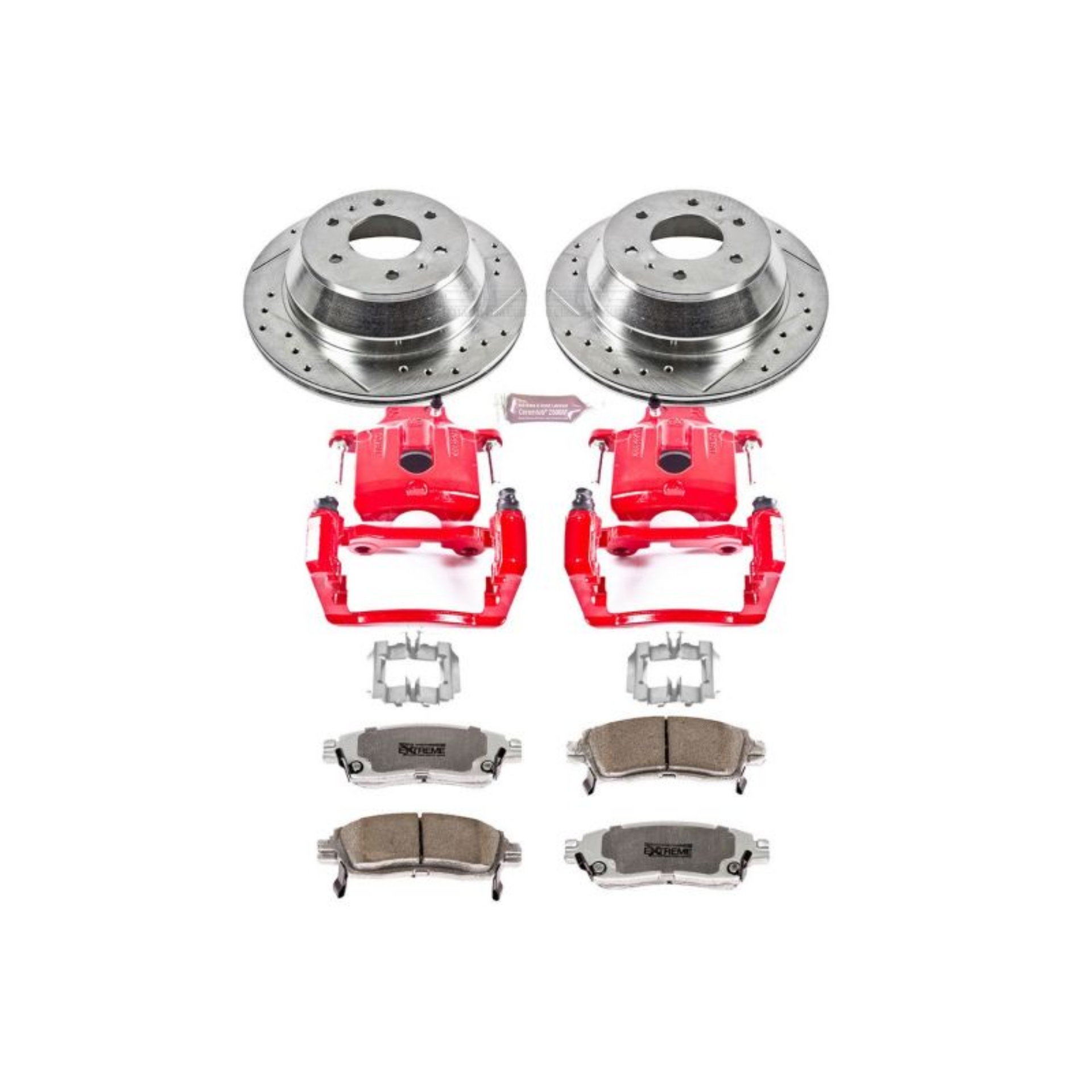 Picture of Power Stop 04-07 Buick Rainier Rear Z26 Street Warrior Brake Kit w-Calipers