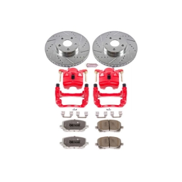 Picture of Power Stop 03-08 Pontiac Vibe Front Z26 Street Warrior Brake Kit w-Calipers