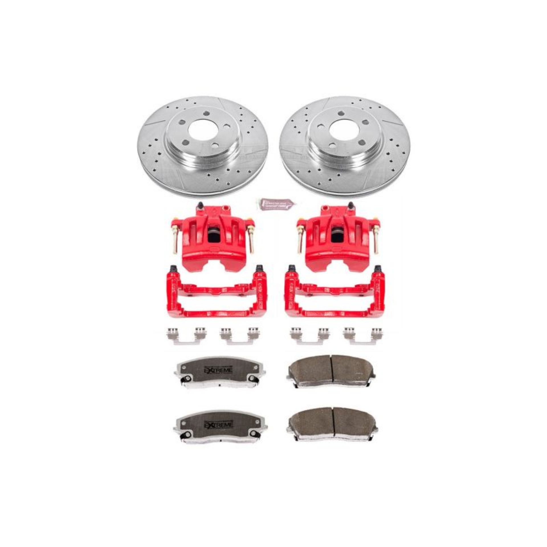 Picture of Power Stop 05-11 Chrysler 300 Front Z26 Street Warrior Brake Kit w-Calipers