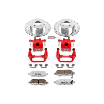 Picture of Power Stop 03-05 Infiniti G35 Rear Z26 Street Warrior Brake Kit w-Calipers