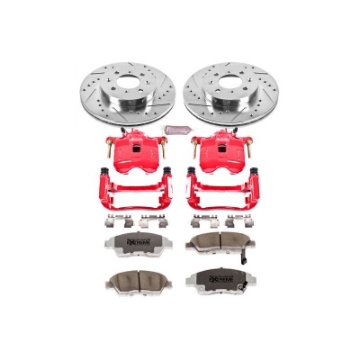 Picture of Power Stop 03-05 Honda Civic Front Z26 Street Warrior Brake Kit w-Calipers