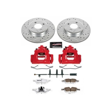 Picture of Power Stop 02-06 Mini Cooper Front Z26 Street Warrior Brake Kit w-Calipers